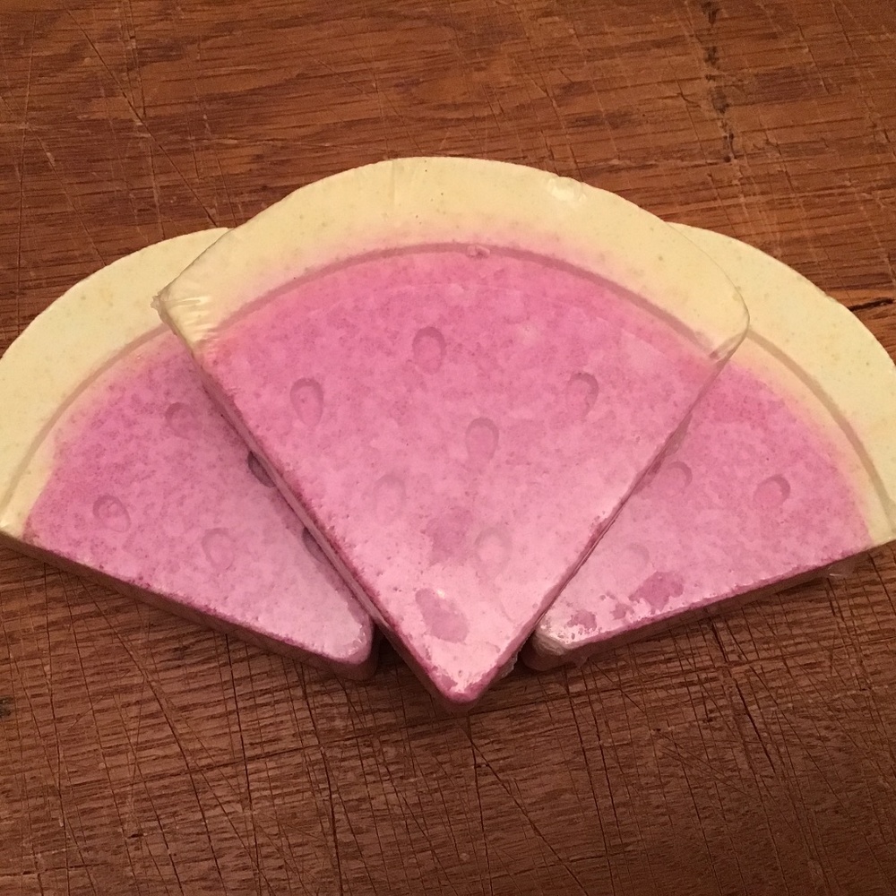 Watermelon Bath Bombs Set of 3